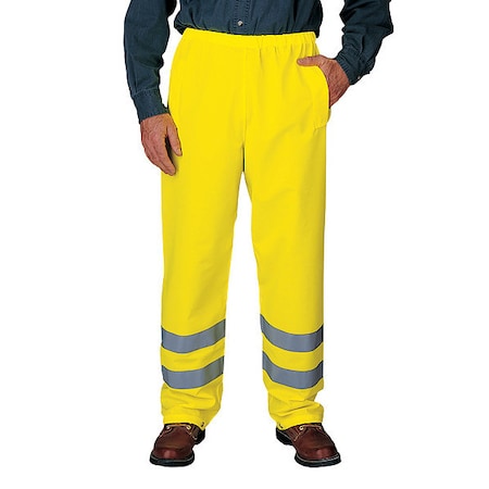 Breathable Pants,High Visibility Yellow,Size 48