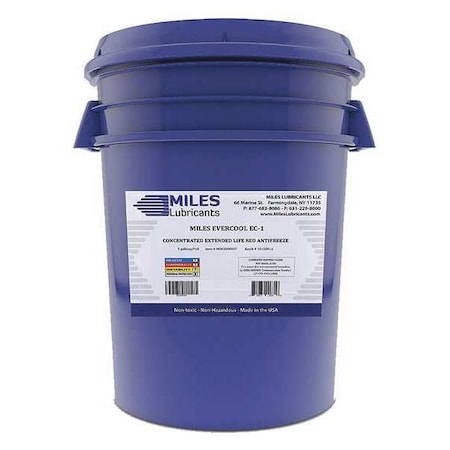 Extended Life Red Antifreeze,5 gal.,Pail