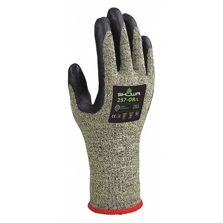 Cut-Resistant Coated Gloves, Cut Level A7 ,Dipped ,Foam Nitrile ,Smooth ,2XL 1 PR