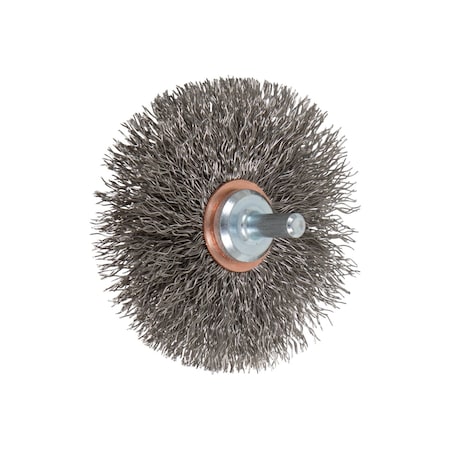 Cripmed Wheel Brush,.014SSWire,3