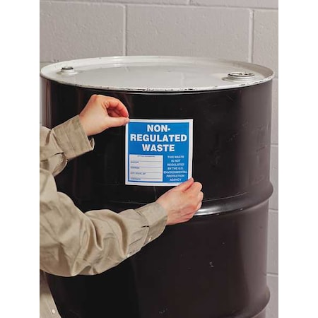 DOT Handling Label, Self-Laminating, 6" W, 6" H