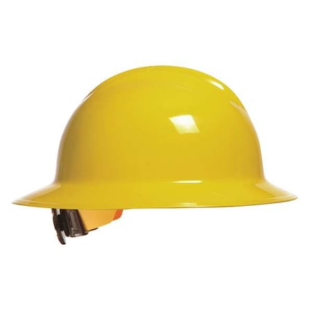Hard Hat, Classic, Polyethylene, 6 Point Ratchet, Type 1, Class E, Yellow
