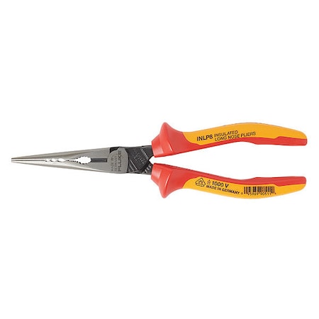 8" 200mm 1000V Insulated Long Nose Pliers