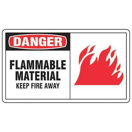 Safety Label, 3 1/2 in H, 5 in W, Vinyl, Horizontal Rectangle, English, LCHL004VSP, PK5