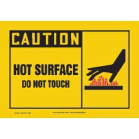Safety Label, 3 1/2 in H, 5 in W, Vinyl, Horizontal Rectangle, English, LEQM647VSP, PK5