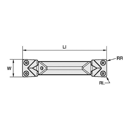 Grooving/Parting Insert,WMT-U-PH,Carbide