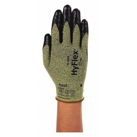 Cut-Resistant Coated Gloves, Cut Level A2 ,Dipped ,Foam Nitrile ,Sandy ,7 1 PR