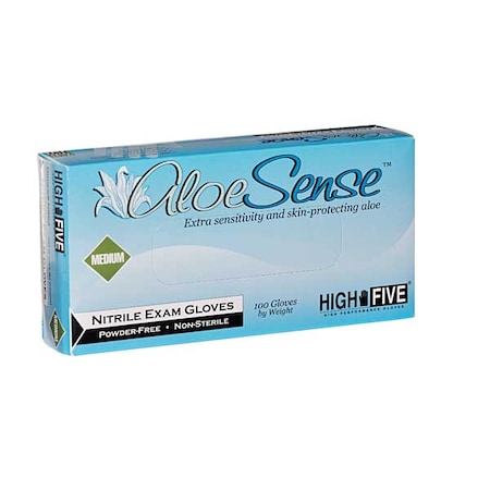 N96, Disposable Gloves, 3.00 to 3.99 mil Palm, Nitrile, Powder-Free, XS (6), 100 PK, Green