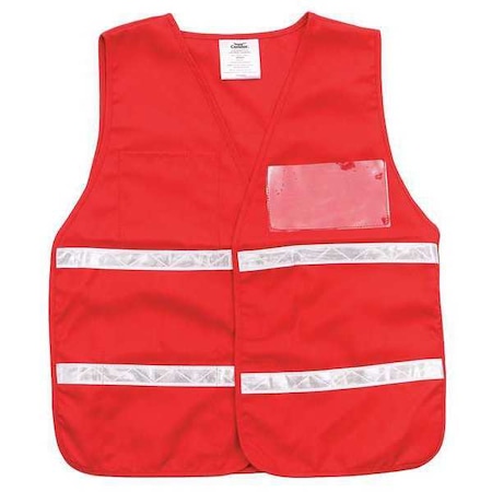 Safety Vest,Red,Universal