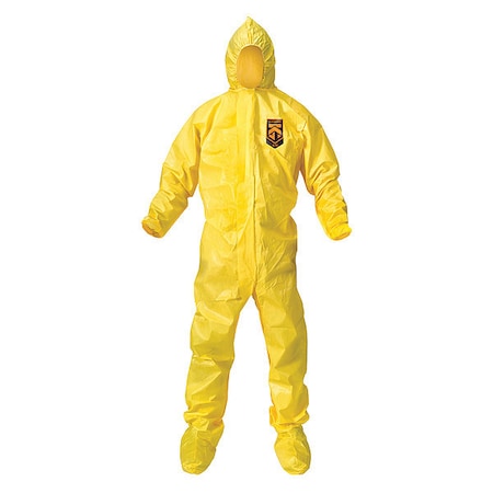 ChemSpry Protect Covall Hood Boot ZipFrnt ElasWrist XL YEL