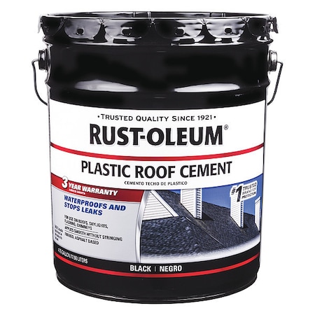 Roof Cement,Solvent Base,4.75 gal