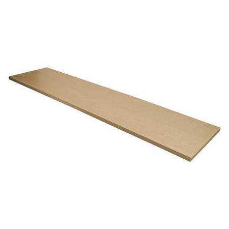 Melamine Shelf 12"W,Maple, 4PK