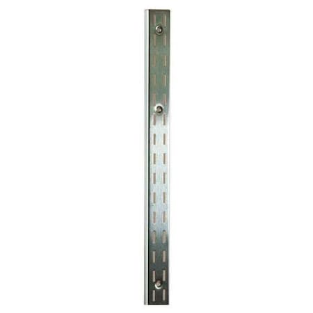 Add-On Double Slotted Standard 48"H x 1-1/4"W, Satin,PK10