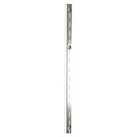 Single Slotted Standard 72"H, Silver, 10PK