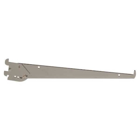 Adjustable Shelving Bracket 12"D, 3/32"W, 3"H, 25PK