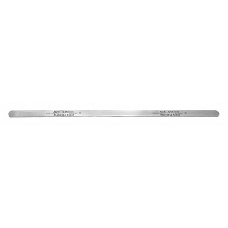 Feeler Gauge,SS,0.001in,PK12