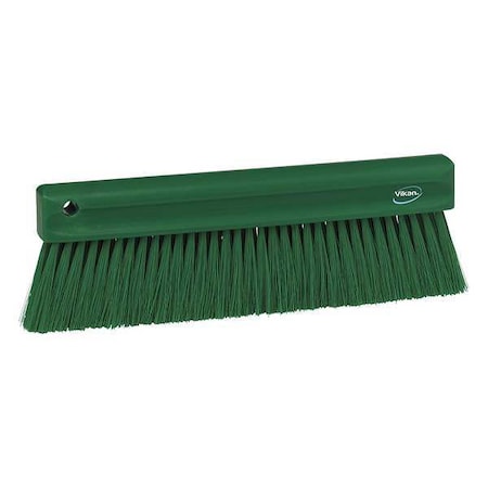13" Green Bench Brush, Polyester
