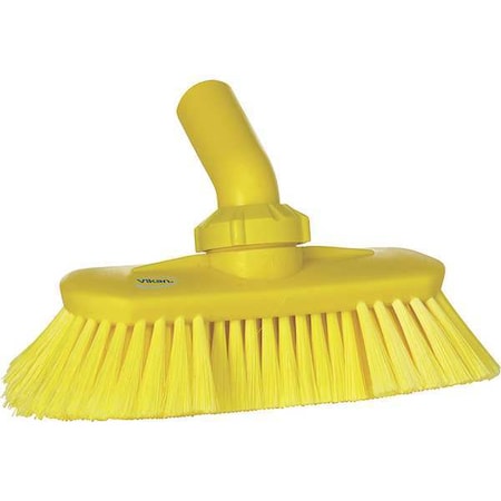9-1/4"L Yellow Scrub Brush