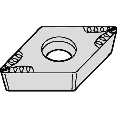 Diamond Turning Insert, Diamond, 4, CNMG, 2