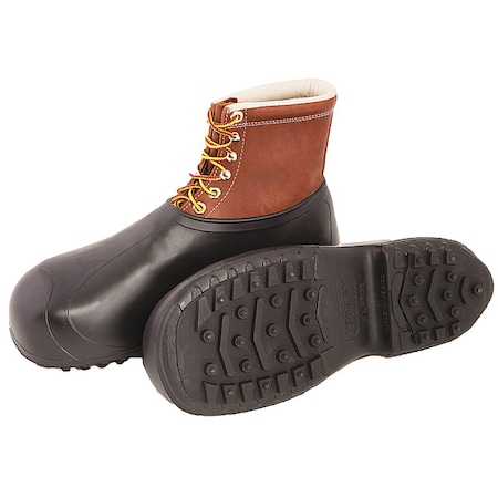 Traction Device, Ball, Heel Coverage, Pull-On, Tungsten Carbide, Stud, Fits Shoe Size 11 to 12-1/2