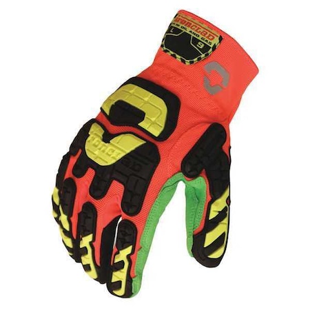 Impact Gloves,2XL,Synthetic Leather,PR
