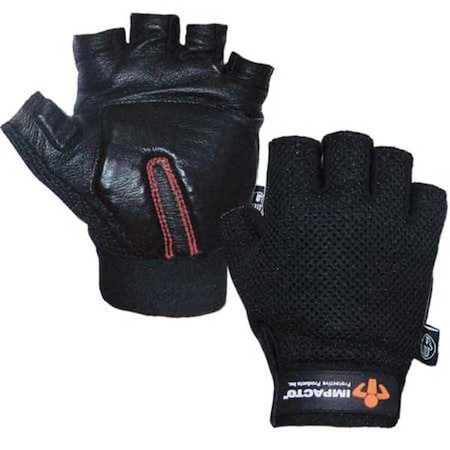 Anti-Vibration Gloves,S,Black,PR