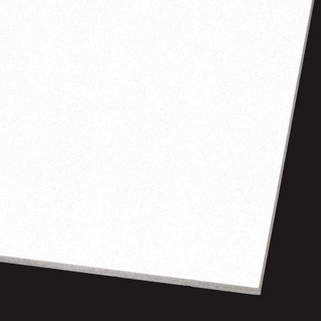 Ultima Ceiling Tile, 24 in W x 48 in L, Square Lay-In, 15/16 in Grid Size, 6 PK