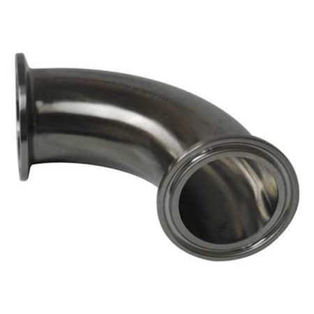 3/4" Clamp T316L SS 90 Degree Elbow