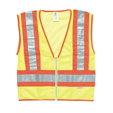 Medium Class 2 High Visibility Vest, Lime