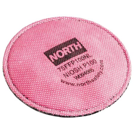 Filter, N, Magenta, Threaded, North Full or Half Mask Respirators