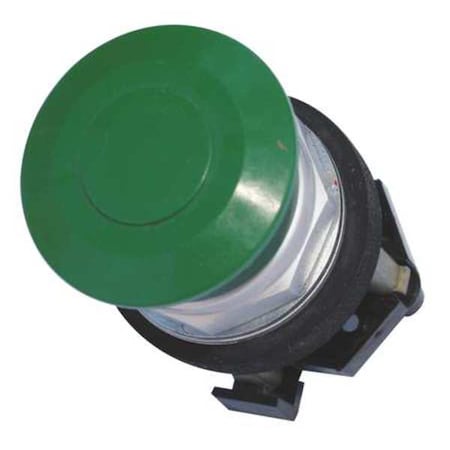 Push Button Operator, 30 mm, 2NO/2NC, Green