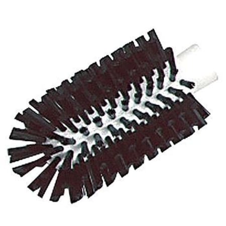 3" W Tube and Pipe Brush, Medium, Not Applicable L Handle, 5 1/2 in L Brush, Black, Not Included