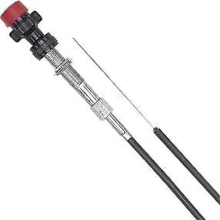 Exterior Throttle Cables, Heavy-Duty Adjustable Locking Control, 180 in Length