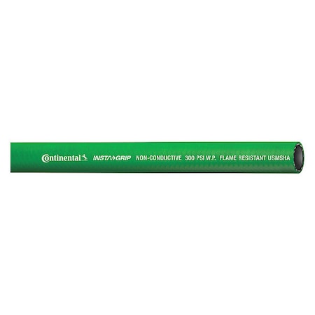 Air Hose,3/8" ID x 25 ft.,Green