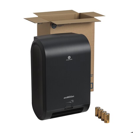 enMotion Flex Automatic Touchless Paper Towel Dispenser, Black