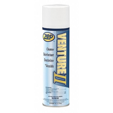 Cleaning Product, 18 oz, Aerosol Can, Lemon-like, Clear, 12 PK