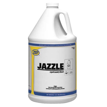 Cleaning Product, 1 gal. Jug, Chlorine, Light Yellow, 4 PK
