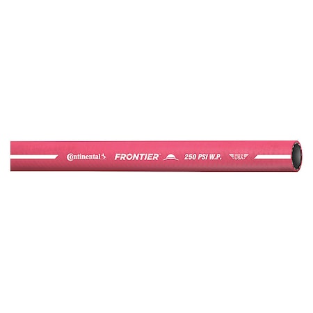 Air Hose,1/2" ID x 100 ft.,Red