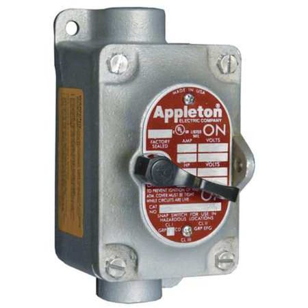 Tumbler Switch,EDSC Series,1 Gang,1-Pole