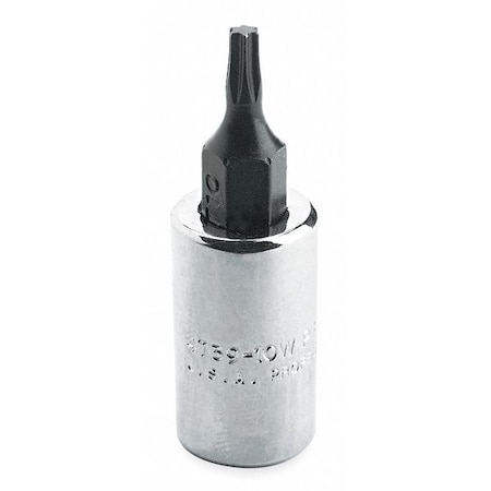 1/4 in Drive Torx(R) Socket Bit SAE T30 Tip, 1 3/4 in L