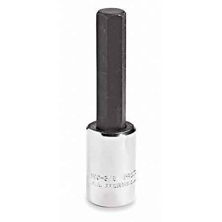 3/8 in Drive Hex Socket Bit SAE 5/32 in Tip, 2 23/32 in L, 3/8" Drive Hex Bit Socket - 5/32"