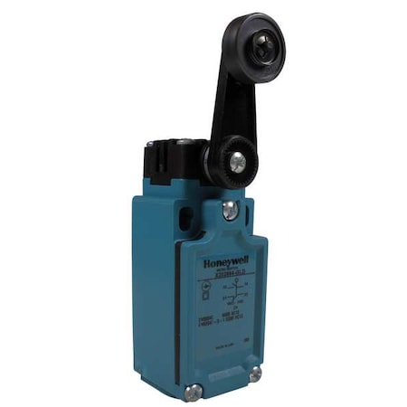 Limit Switch - GLD Series, Rotary Roller Lever, SPDT, 10A, IP66/IP67
