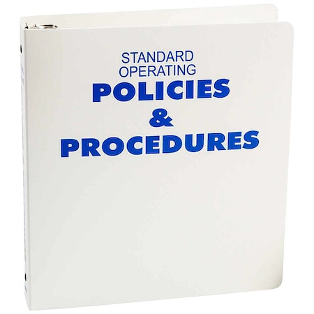 Binder, 11 in H, 3-1/2 in D, 12-1/4-in W