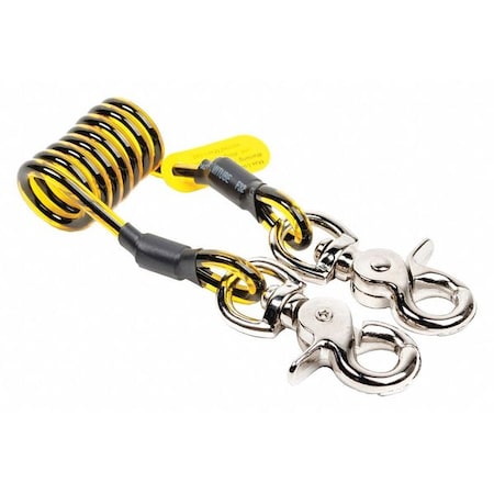 Trigger Coil Tether,1-1/4" W,11-1/2" L