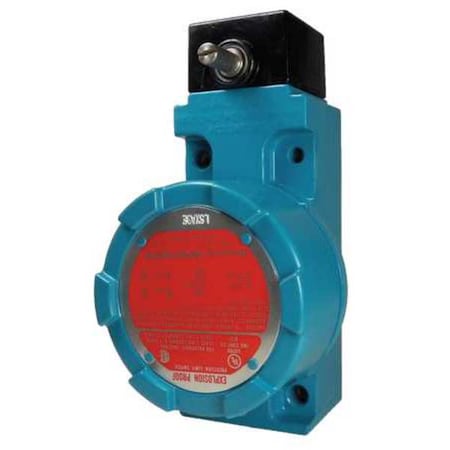 Hazardous Location Limit Switch, No Lever, Rotary, 2NC/2NO, 10A at 600V AC, Actuator Location: Side