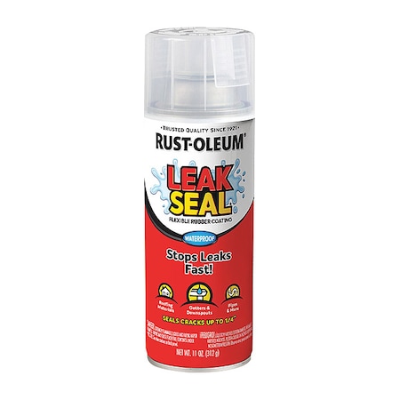 Leak Sealer,11 oz,Latex; Oil Base,Clear