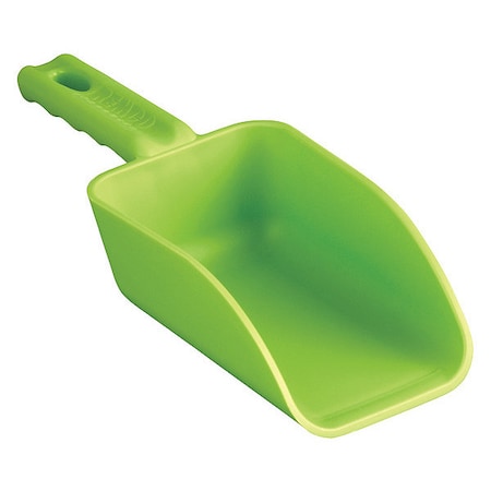 Mini Hand Scoop,10.4 in L,Lime