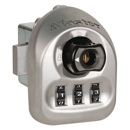 Multiuse Lock,Keyed/Combination,Satin
