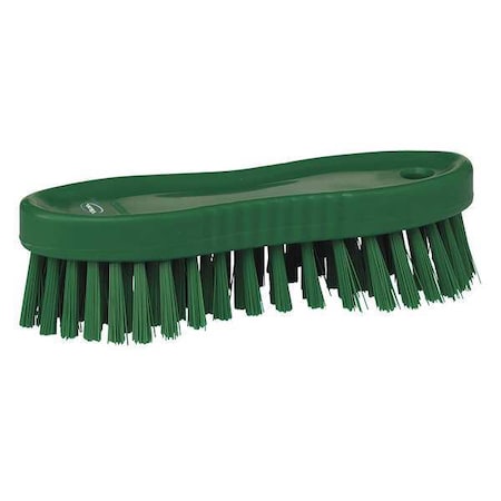 7"L Green Scrub Brush