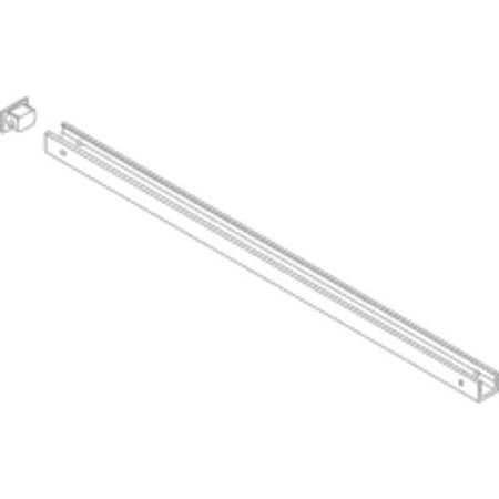 Standard Track, Aluminum, 9130, Gray